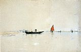 William Stanley Haseltine Venetian Lagoon painting